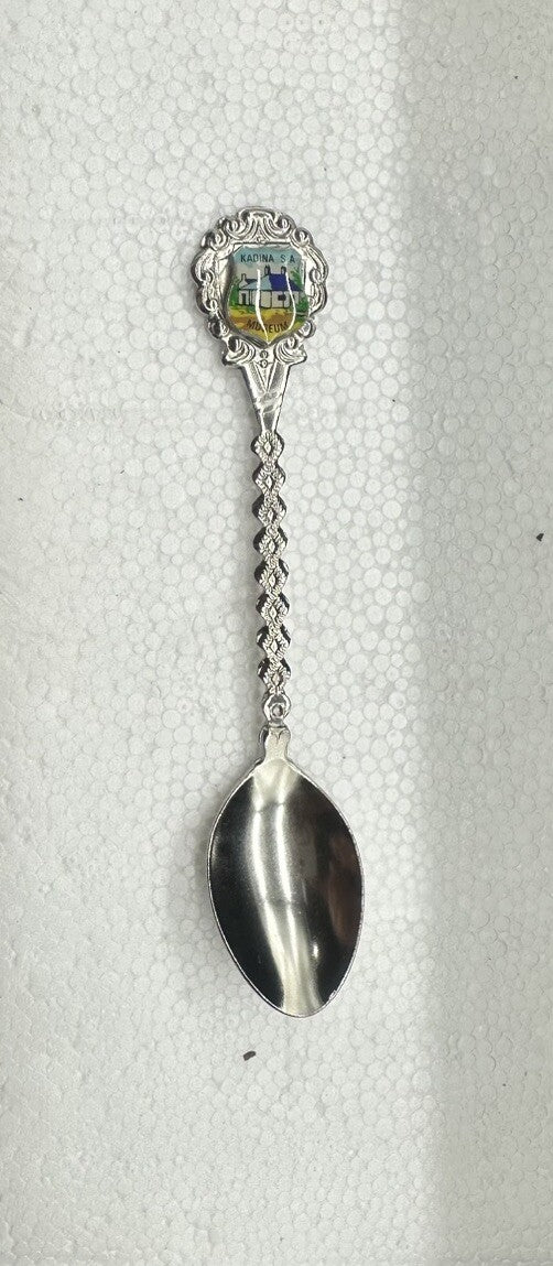 Souvenir Spoon Kadina South Australia , silver plated In Good Condition