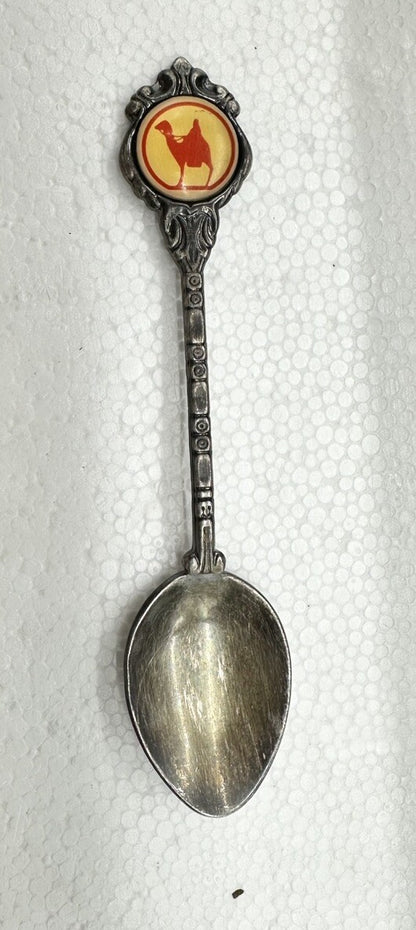 Souvenir Spoon Camel , silver plated In OK Condition