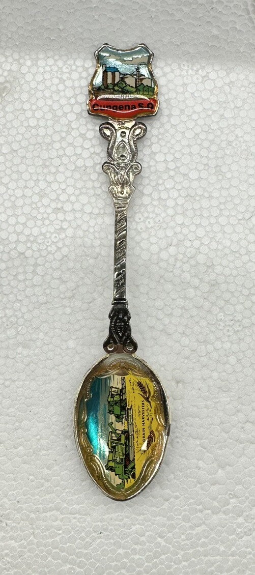 Souvenir Spoon Cungena South Australia , silver plated OK Condition