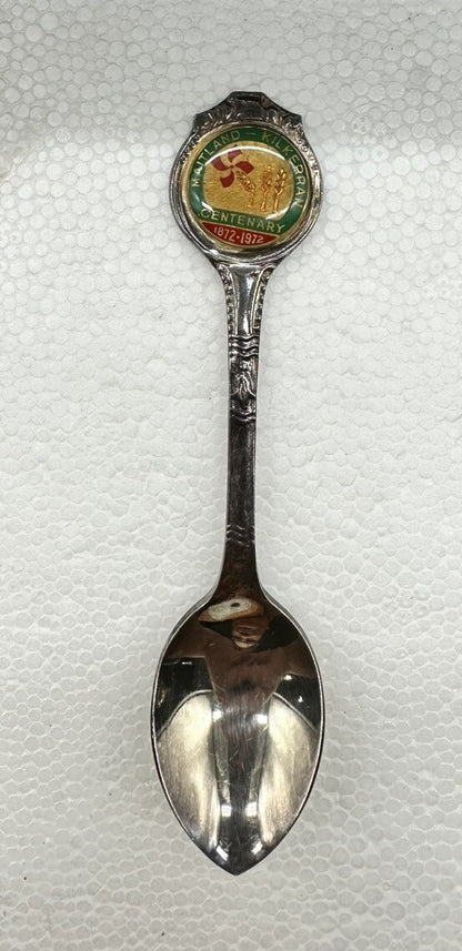 Souvenir Spoon Maitland Kilkerran Centenary 1872-1972 Australia , silver plated