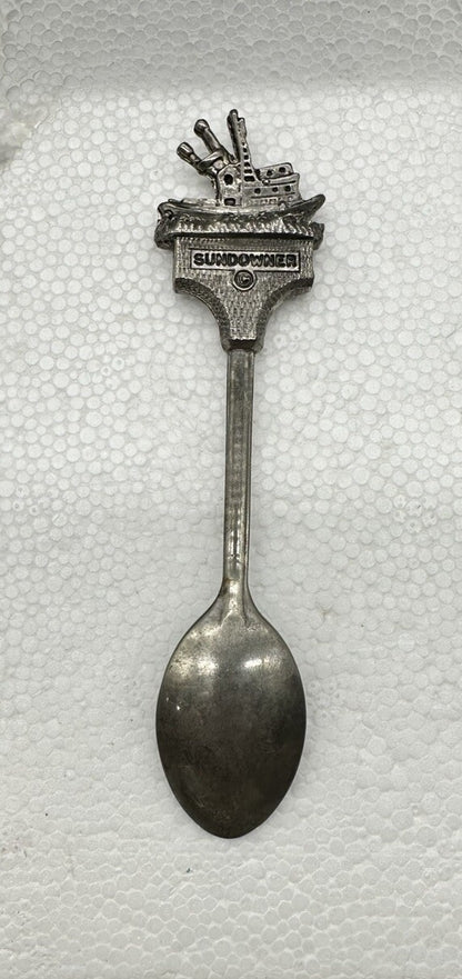 Souvenir Spoon Port Lincoln South Australia , silver plated OK Condition