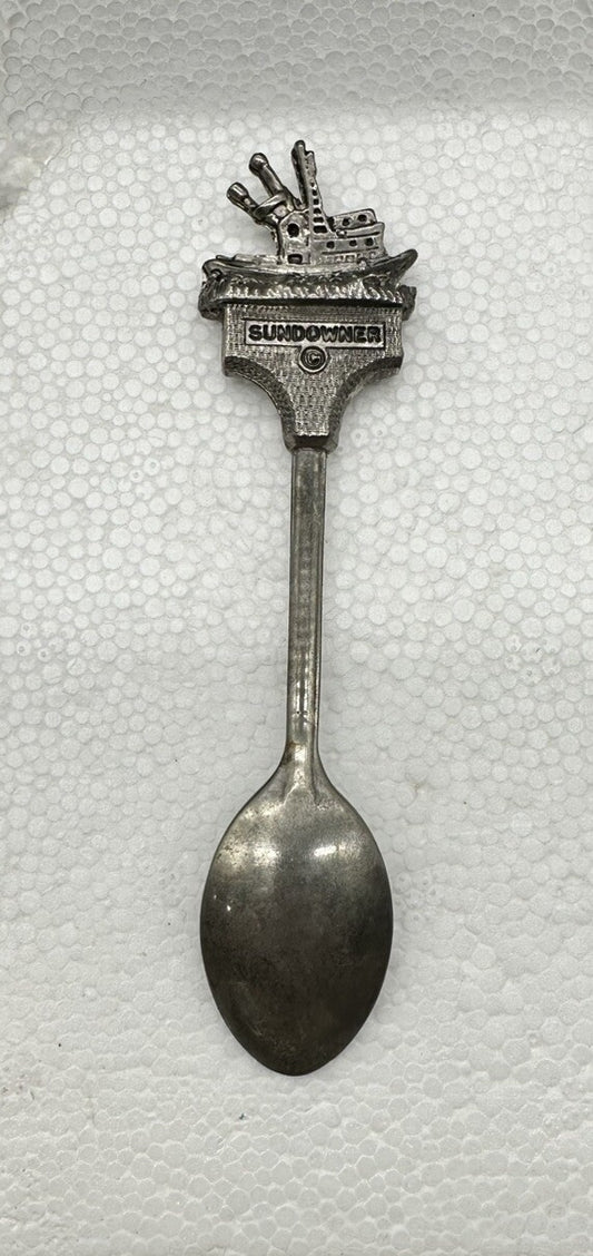 Souvenir Spoon Port Lincoln South Australia , silver plated OK Condition