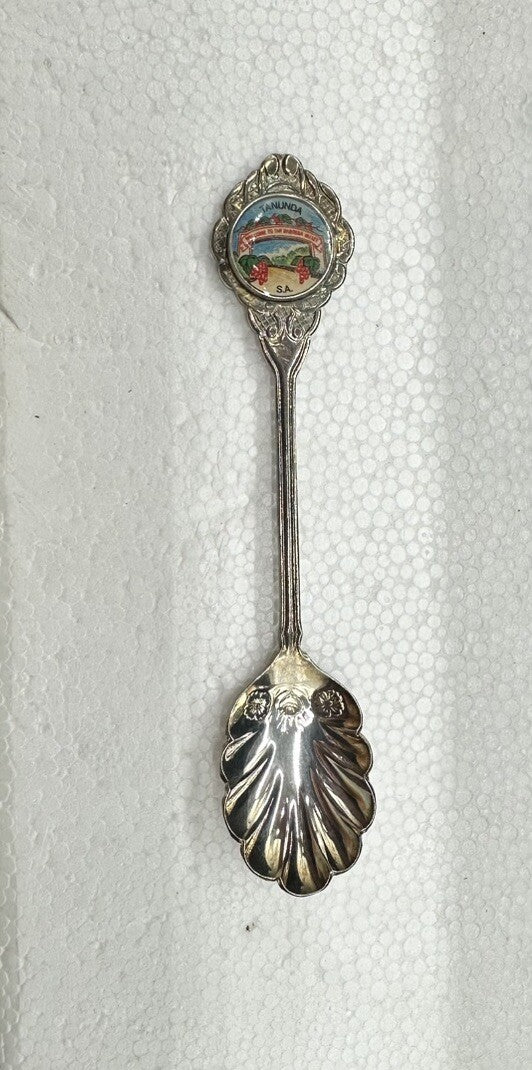 Souvenir Spoon Tanunda South Australia , silver plated OK Condition