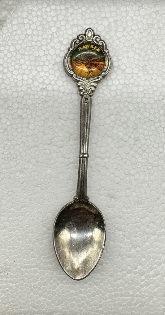 Souvenir Spoon Hawker South Australia , silver plated OK Condition