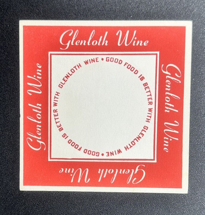 48 X GLENLOTH WINE COASTER BARWARE IN OK CONDITION SOME WATER DAMAGE TO THEM