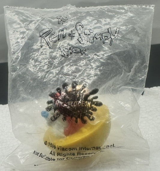 Vintage 1996 Ren & Stimpy Show Spinning Top Nickelodeon RARE