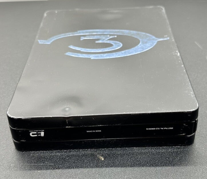 Halo 3 Steel Case MISSING DISC PAL Xbox 360 InComplete OK Condition
