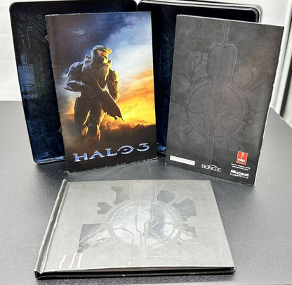 Halo 3 Steel Case MISSING DISC PAL Xbox 360 InComplete OK Condition