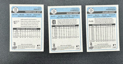 12 X O Pee Chee Baseball Cards 2009 Collection In Good Condition
