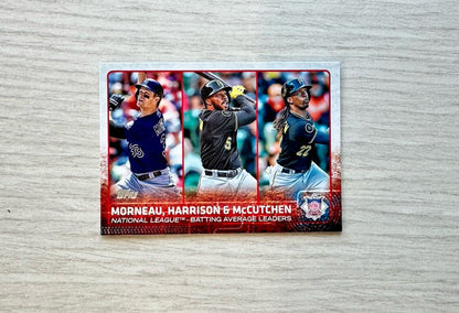 National League - Batting Average Leaders Topps Baseball Card 2015 In GC 4175