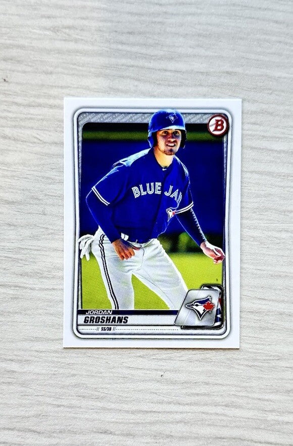 Jordan Groshans - Toronto Blue Jays Topps Baseball Cards 2020 In Good Cond 4180