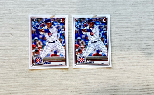 2 X Chicago Cubs Topps Baseball Cards 2020 Collection In Good Cond 4180