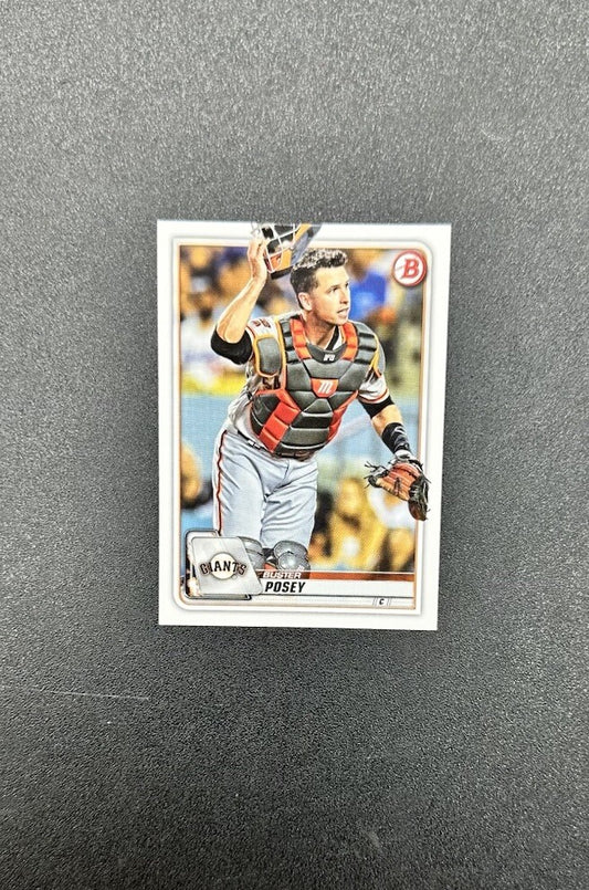 Buster Posey - San Francisco Giants Topps Baseball Cards 2020 In Good Cond 4180