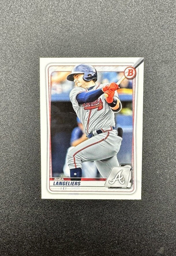 Shea Langelier - Atlanta Bravers Topps Baseball Cards 2020 In Good Cond 4180