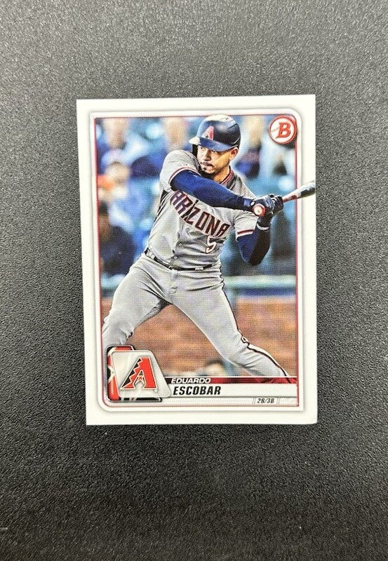 Eduardo Escobar - Arizona Diamondbacks Topps Baseball Cards 2020 In GC 4180