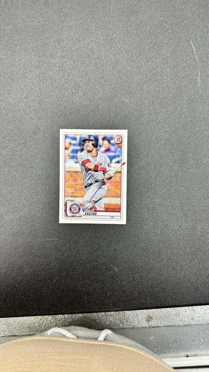 Starlin Castro - Washington Nationals Topps Baseball Cards 2020 In GC 4180