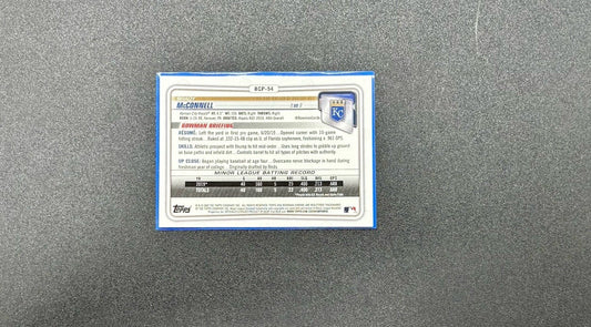 Brady Mc Connell 2020 Bowman Chrome & Prospects Topps Baseball Card 4180