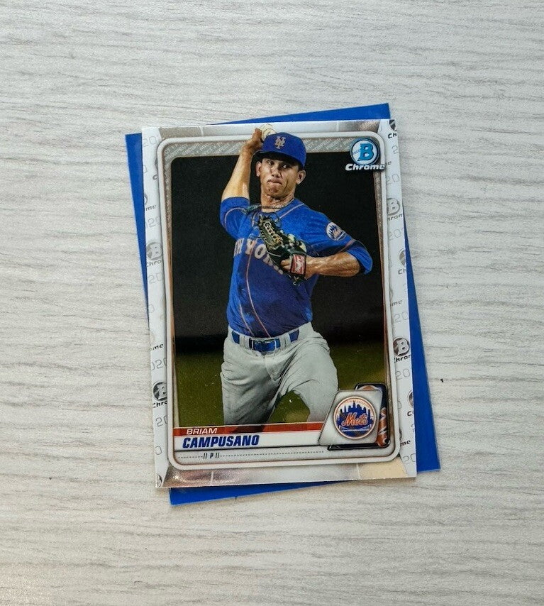 Briam Campusano 2020 Bowman Chrome & Prospects Topps Baseball Card 4180