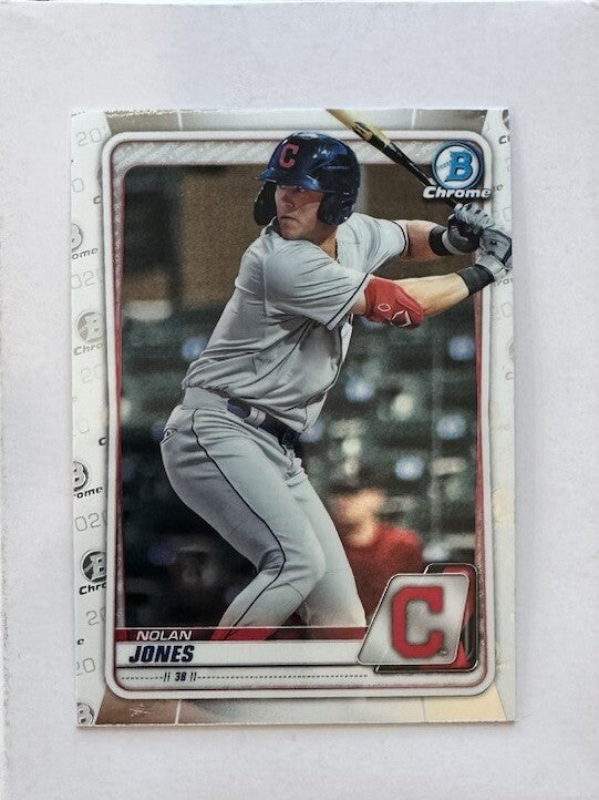 Nolan Jones 2020 Bowman Chrome & Prospects Topps Baseball Card 4180