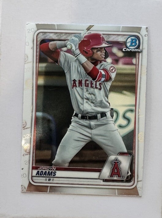 Jordyn Adams 2020 Bowman Chrome & Prospects Topps Baseball Card 4180