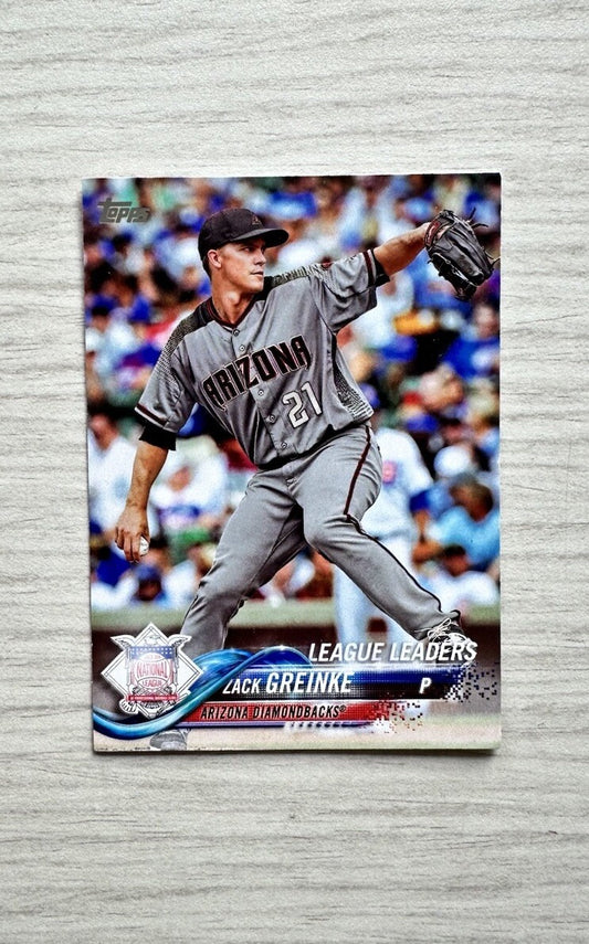 Zack Greinke Arizona Diamondbacks Topps Baseball Cards 2020 In Good Cond 4177