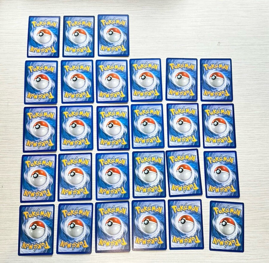 27 X Pokemon Water Cards Collection Random Years & Series 5090