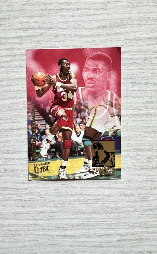 Hakeem Olajuwon - Rebound Kings - Houston Rockets 93-94 Fleer Ultra -  In GC