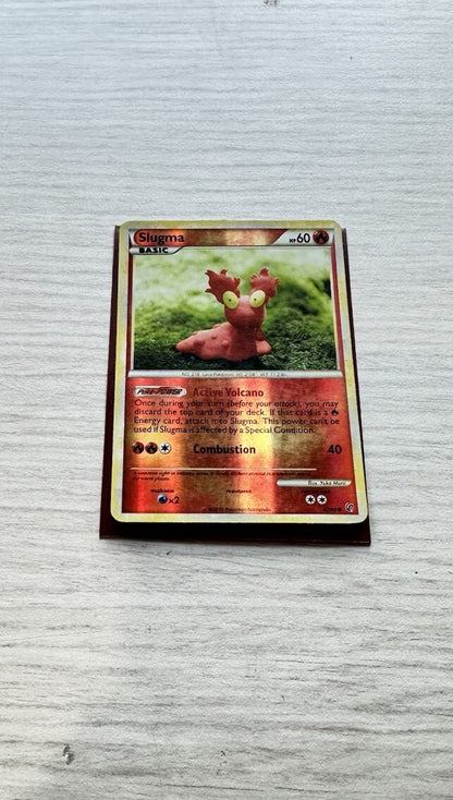 Slugma Pokemon Reverse Holo Fire Card Year 2010 (5243)