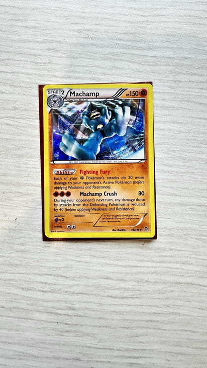 Machamp Pokemon Holo Fighting Card Year 2014 (6385)
