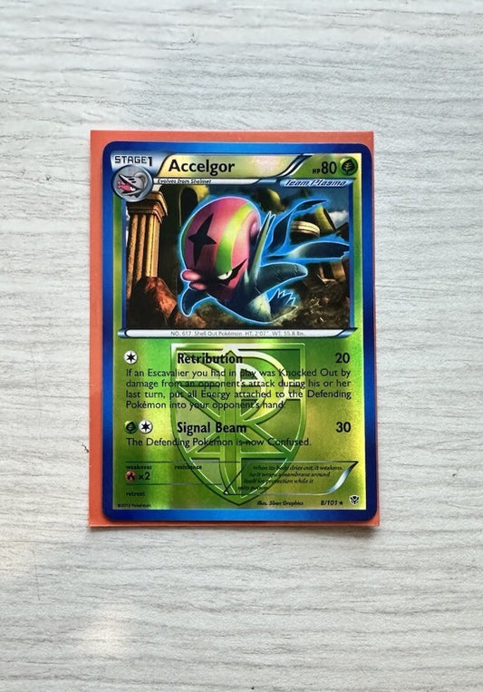 Accelgor Pokemon Reverse Holo Grass Card Year 2013 (6385)