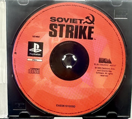 Soviet Strike PAL Playstation 1/PS1 - Disc Only 8103