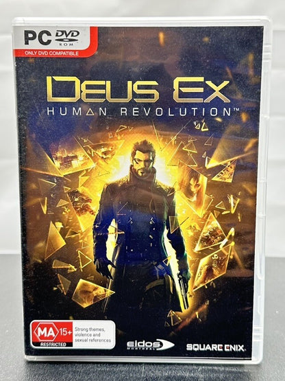 Deus Ex Human Revolution PC Game In Good Condition 8579