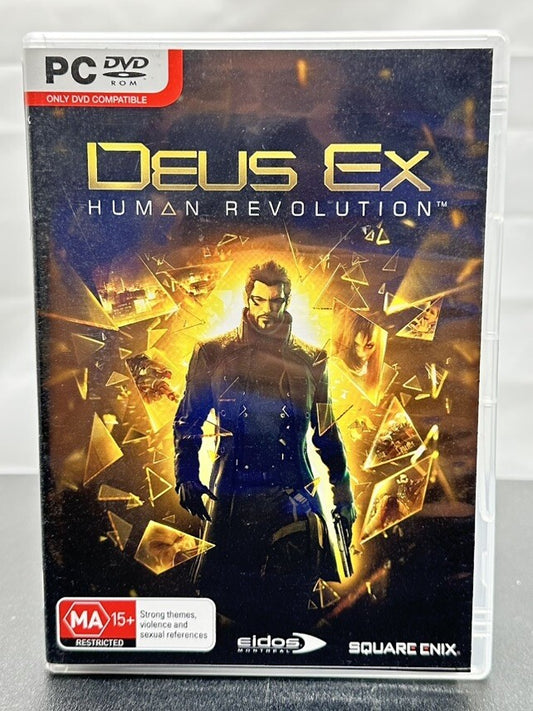 Deus Ex Human Revolution PC Game In Good Condition 8579