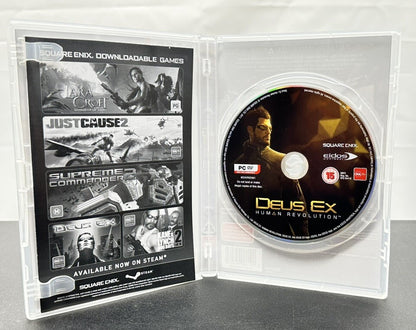 Deus Ex Human Revolution PC Game In Good Condition 8579