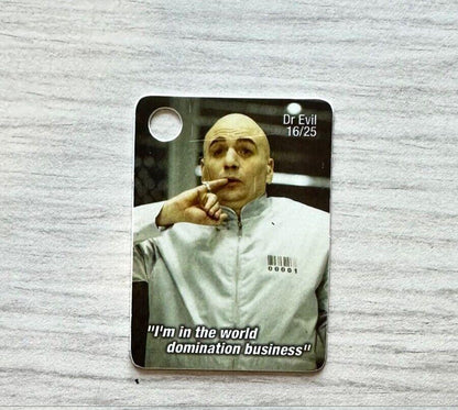 Austin Powers - Goldmember - Game Tag 2002 In Good Condition M533