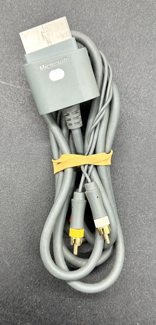 Genuine Microsoft XBOX 360 AV Cable In Good Condition