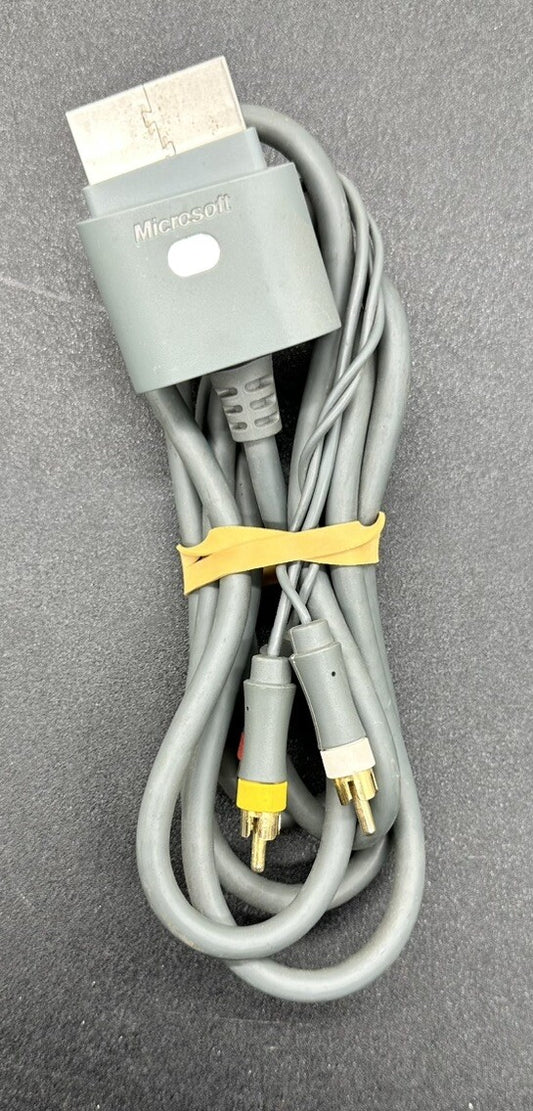 Genuine Microsoft XBOX 360 AV Cable In Good Condition