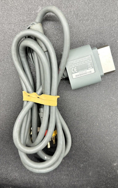 Genuine Microsoft XBOX 360 AV Cable In Good Condition