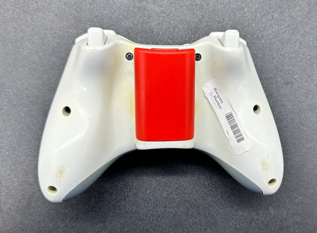 Genuine Microsoft Xbox 360 Wireless White Controller In Good Cond Multiple Sale