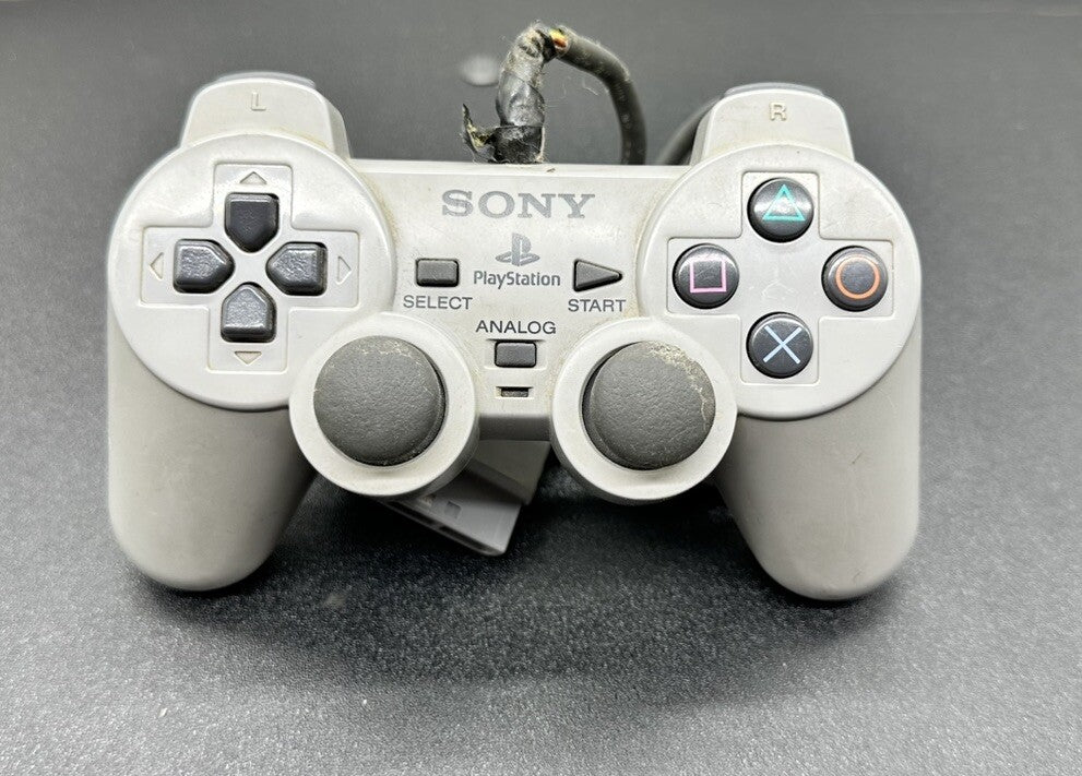 Sony Playstation 1 / PS1 Dual Shock Controller OK Condition 2058