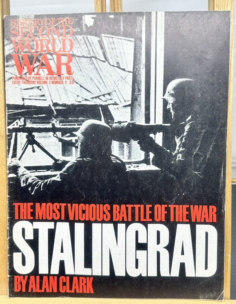 History Of The Second World War II VOL. 3 NO. 9 Magazine In Good Condition