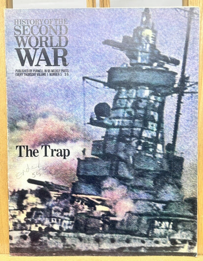 History Of The Second World War II VOL. 1 NO. 5 Magazine In Good Condition