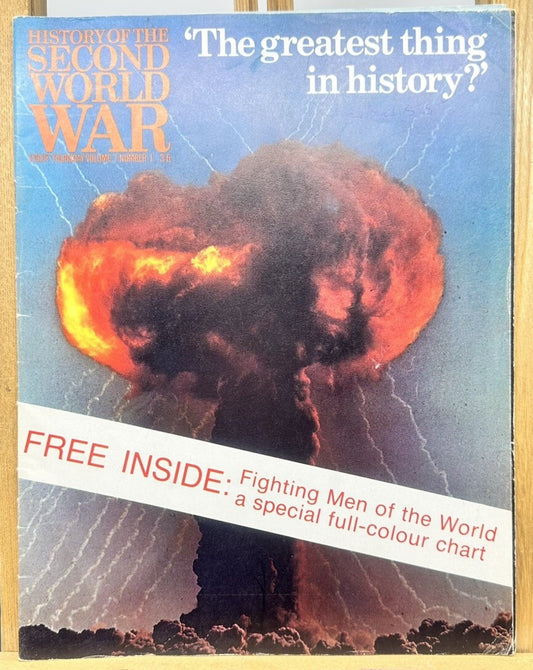 History Of The Second World War II VOL. 7 NO. 1 Magazine In Good Condition