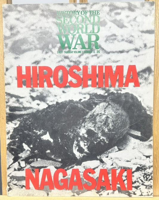 History Of The Second World War II VOL. 6 NO. 15 Magazine In Good Condition