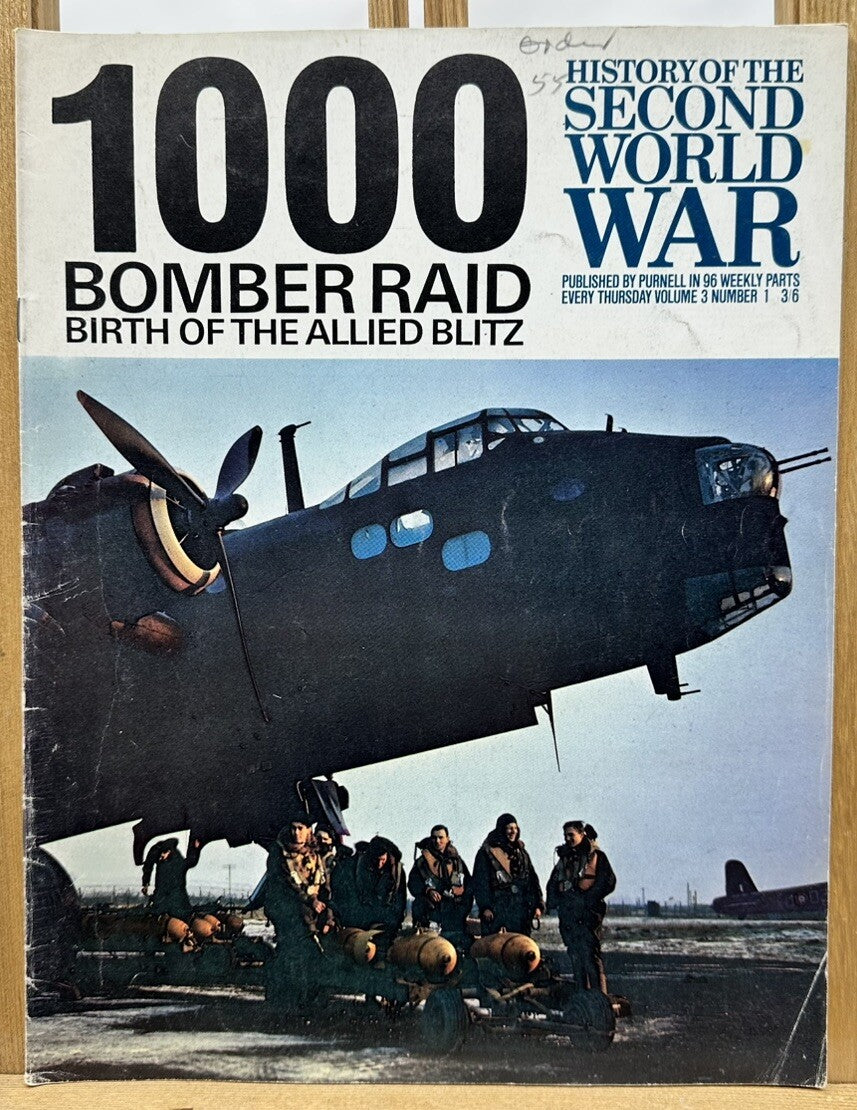 History Of The Second World War II VOL. 3 NO. 1 Magazine In Good Condition
