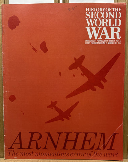 History Of The Second World War II VOL. 5 NO. 12 Magazine In Good Condition