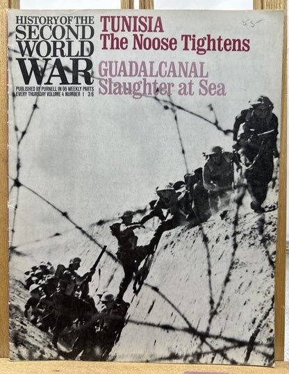 History Of The Second World War II VOL. 4 NO. 1 Magazine In Good Condition