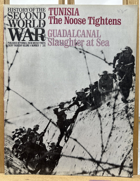 History Of The Second World War II VOL. 4 NO. 1 Magazine In Good Condition