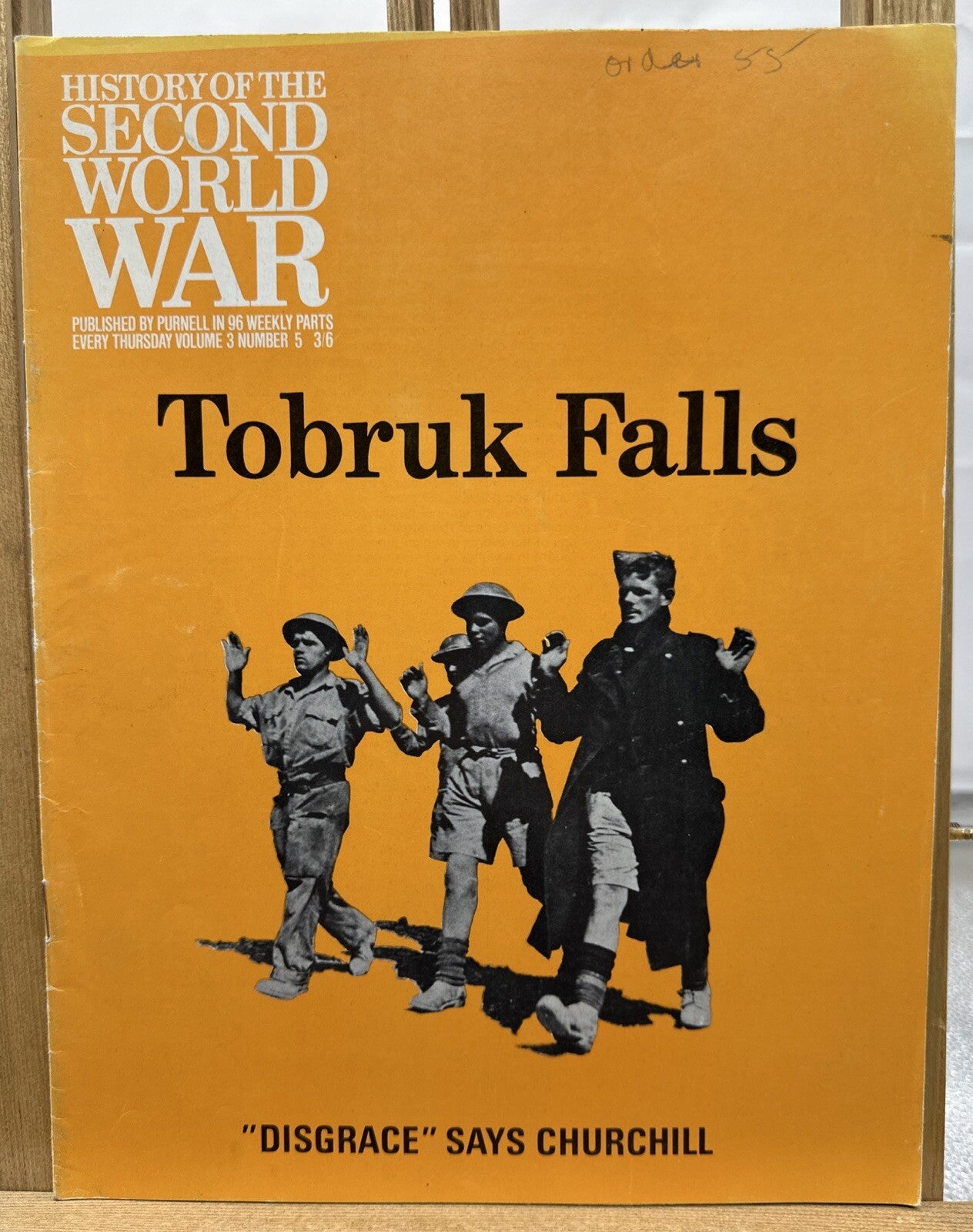 History Of The Second World War II VOL. 3 NO. 5 Magazine In Good Condition