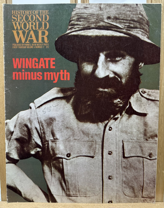 History Of The Second World War II VOL. 4 NO. 2 Magazine In Good Condition